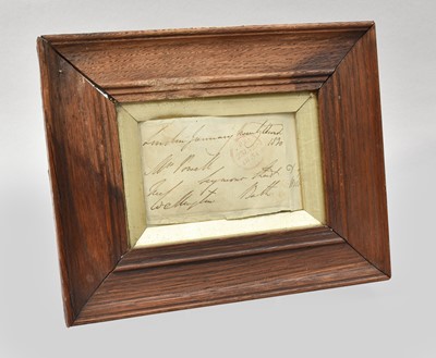 Lot 202 - A Duke of Wellington, signed free front...