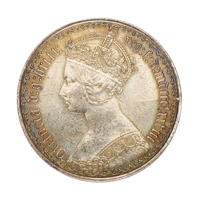 Lot 211 - Victoria, Florin 1878, die no. 79 (S.3895)...