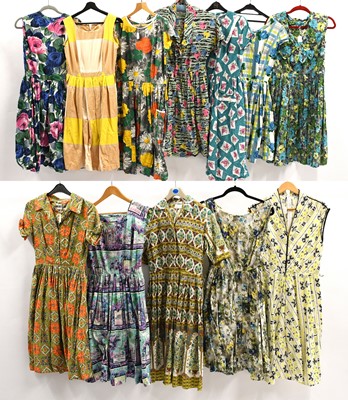 Lot 2169 - Circa 1950s and Later Cotton Printed Day...