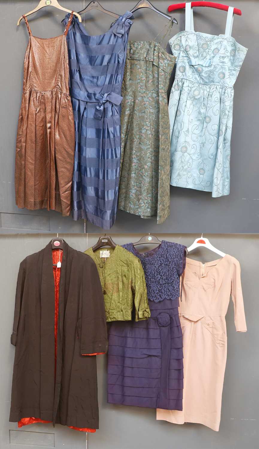 Lot 2142 - Circa 1950-60s Ladies Evening Wear, comprising...