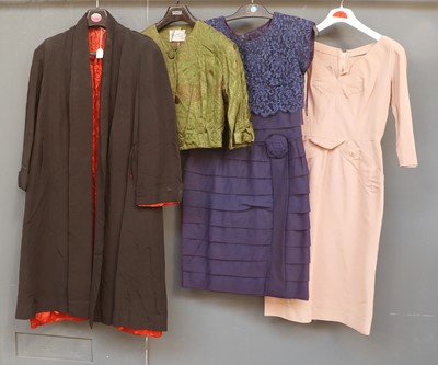 Lot 2142 - Circa 1950-60s Ladies Evening Wear, comprising...