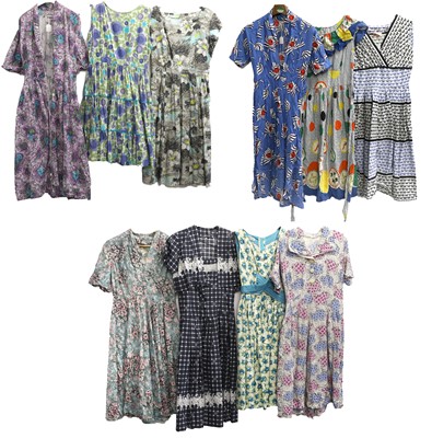 Lot 2189 - Circa 1950s Printed Cotton Dresses, comprising...