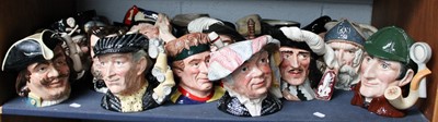 Lot 165 - Royal Doulton Character Jugs, seventeen models...