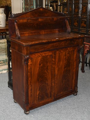 Lot 1268 - An Early Victorian Mahogany Chiffonier, with...