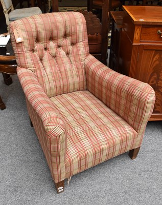 Lot 1161 - A Late 19th Century Gents Armchair, in the...