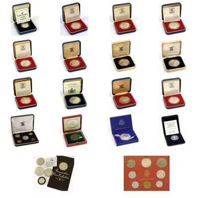 Lot 400 - Collection of British and World Silver Proof...