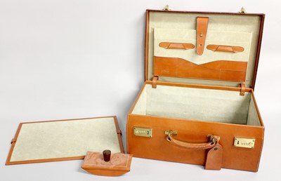 Lot 2227 - Swaine & Adeney Tan Leather Correspondance...