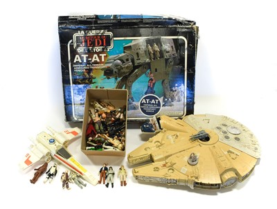 Lot 300 - Star Wars Vehicle And Figures