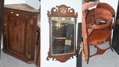 Lot 1139 - Two Georgian Mahogany Washstands; together...