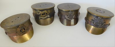 Lot 114 - Four Pieces of "Trench Art", each modelled as...