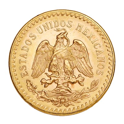 Lot 330 - Mexico, 50 Pesos 1947, (.900 gold, 37mm,...