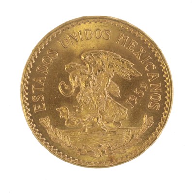 Lot 331 - Mexico, 20 Pesos 1959 (.900 gold, 27.5mm,...