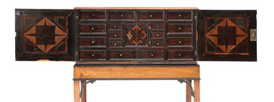 Lot 375 - An 18th Century Flemish Kingwood, Palmwood,...