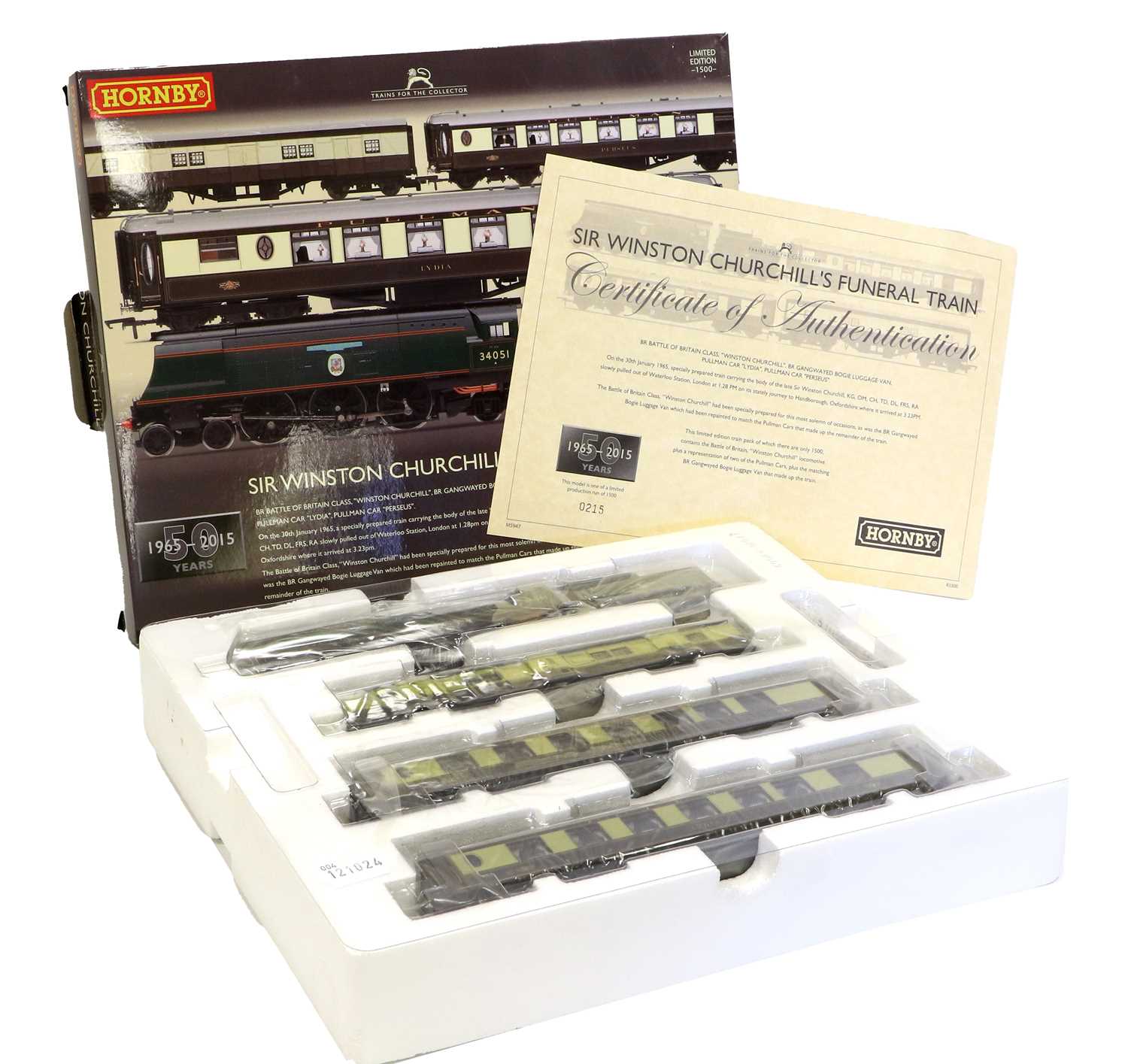 Lot 151 - Hornby (China) OO Gauge R3300 Sir Winston Churchills Funeral