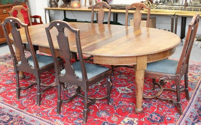 Lot 1281 - An Oak Extending Dining Table, by Morgan & Co,...