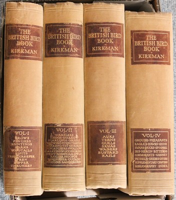 Lot 1301 - The British Bird Book, Kirkham, 4 volumes