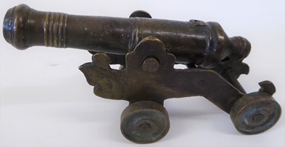Lot 57 - An Early 19th Century Bronze Small Signal...
