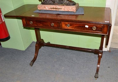 Lot 585 - A Regency mahogany sofa table