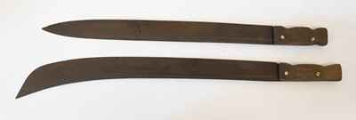 Lot 232 - An Early 19th Century Machete, the 61cm broad...