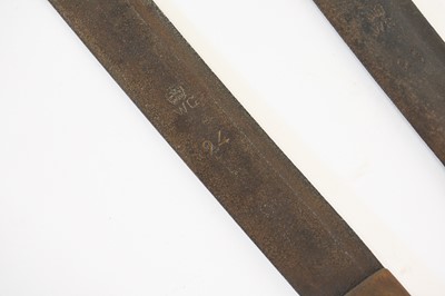 Lot 232 - An Early 19th Century Machete, the 61cm broad...