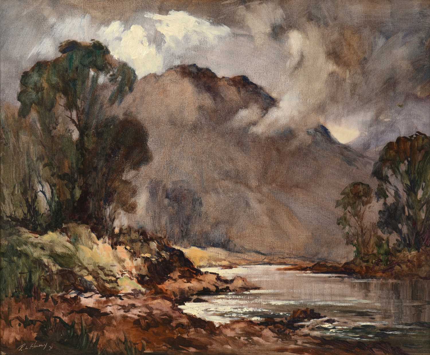 Lot 532 - Robert Leslie Howey (1900-1981) "Borrowdale"...