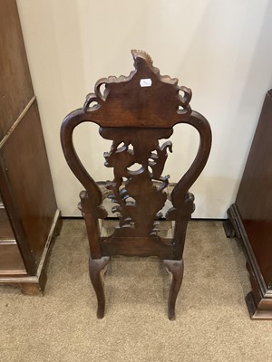 Lot 235 - A Set of Six 18th Century Dutch Baroque Walnut...