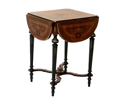 Lot 340 - A Late 19th Century French Rosewood, Kingwood,...