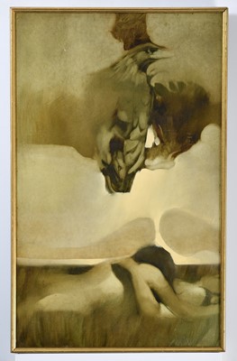 Lot 526 - Neil Dallas Brown (1938-2003) Scottish "Lovers,...