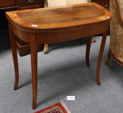 Lot 1211 - An Early Victorian Rosewood and Satinwood...