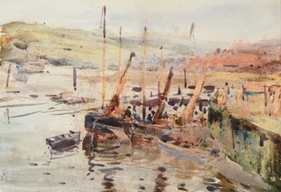 Lot 508 - Edward Enoch Anderson RBA (1878-1961) “Moored...