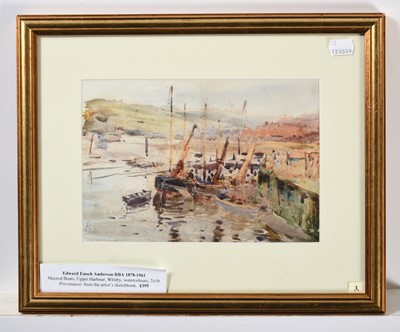 Lot 508 - Edward Enoch Anderson RBA (1878-1961) “Moored...