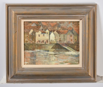 Lot 525 - Michael Pybus (20th century) Whitby Harbour...