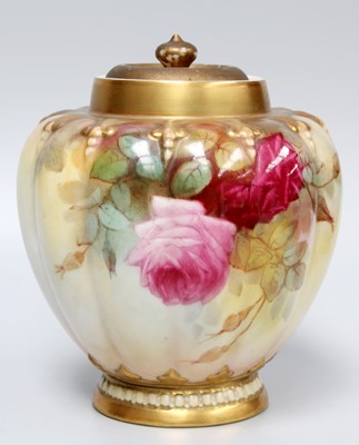 Lot 182 - Royal Worcester Pot Pourri Vase (no cover)