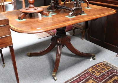 Lot 1236 - A Regency Mahogany Tilt Top Breakfast Table,...