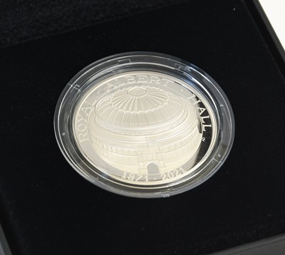 Lot 439 - 4x Silver Commemorative Coins; Silver Proof...