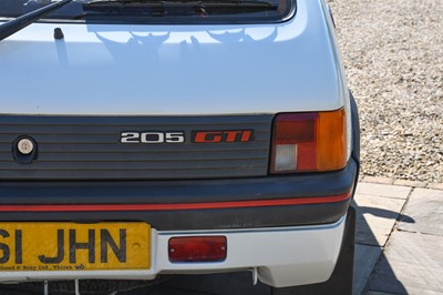 Lot 707 - 1990 Peugeot 205 GTI Formerly Owned by James...