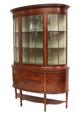 Lot 761 - An Edwardian Mahogany, Boxwood and...