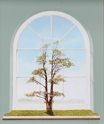 Lot 1080 - Neil Simone (b.1947) "Outside Looking In"...