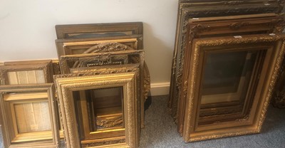 Lot 1125 - Twenty Three Gilt Picture Frames, small to...