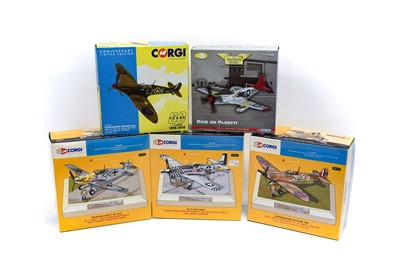 Lot 199 - Corgi Aviation Archive WWII 1:72 Scale Group