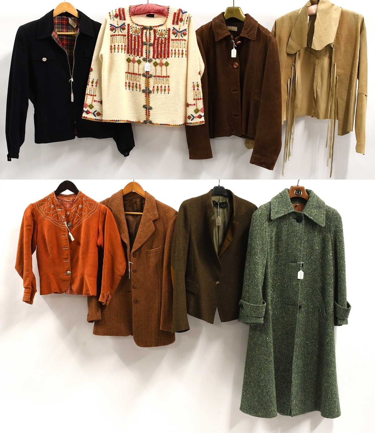 Lot 2151 - Assorted 20th Century Jackets and Coat,...