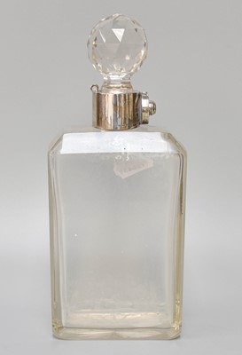 Lot 39 - A George V Silver-Mounted Glass Decanter, by...