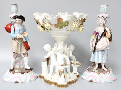 Lot 255 - A Late 19th Century Moore & Co Porcelain...