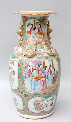 Lot 413 - A 19th Century Canton Famille Rose Vase, with...