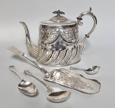 Lot 183 - A Collection of Assorted Silver and Silver...