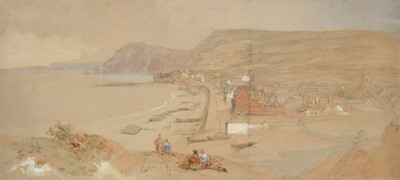 Lot 1128 - David Roberts RA, RBA (1796-1864) "Sidmouth"...