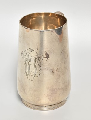 Lot 45 - A Victorian Silver Mug, by Josiah Williams and...