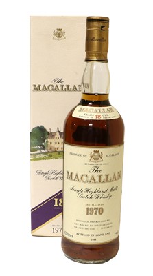 Lot 3083 - The Macallan 18 Years Old Single Highland Malt...