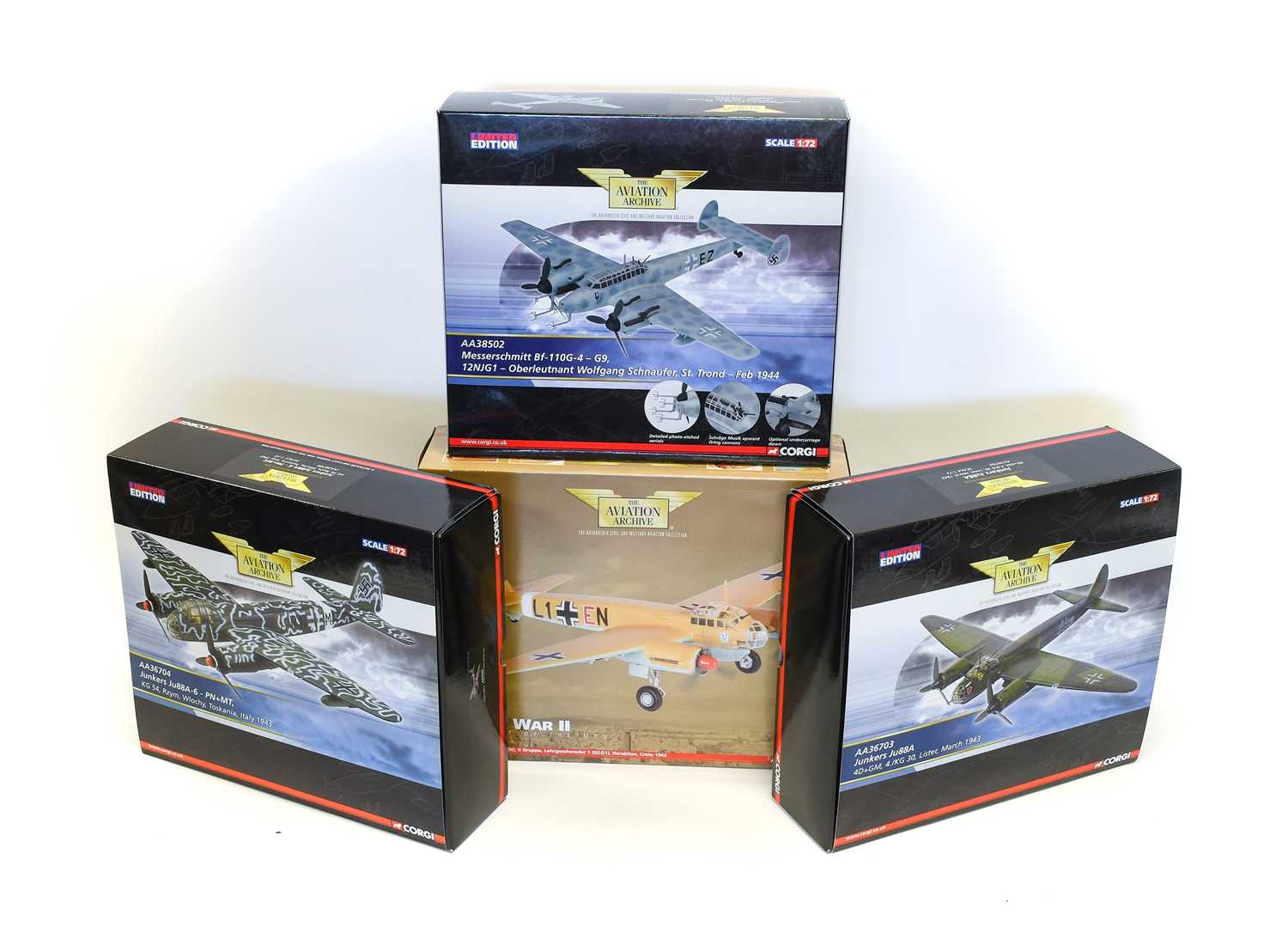 Avion Miniature Corgi 1/72 Junkers Ju52 Medical Aircraft Stalingrad 1942 - AA36911