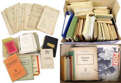 Lot 72 - A Quantity of War Department Training...